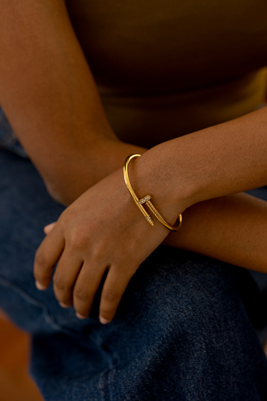 The Nail Gold Bracelet