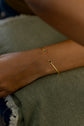 Small Triangle Black Edged Bracelet