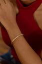 Squared Studded Stone Bracelet