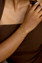 Row of Heart bracelet