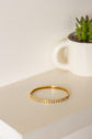 Squared Studded Stone Bracelet