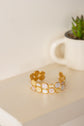 Two Layer Pearl Enamel Bracelet
