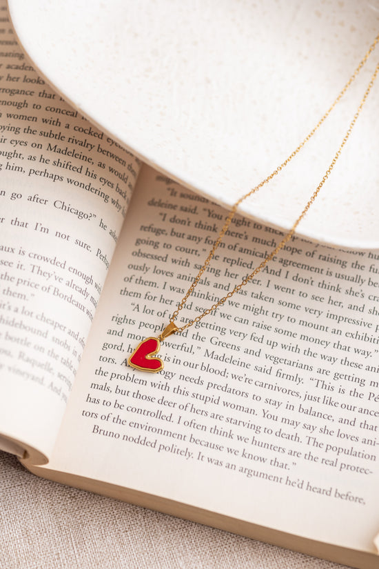 Red Heart Necklace