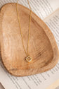 Diamond Shaped Studded Necklace