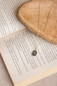 Galaxy Black Enamel Necklace