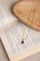 Small Lapis Lazuli Pendant Necklace