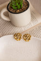Cross Buns Earring