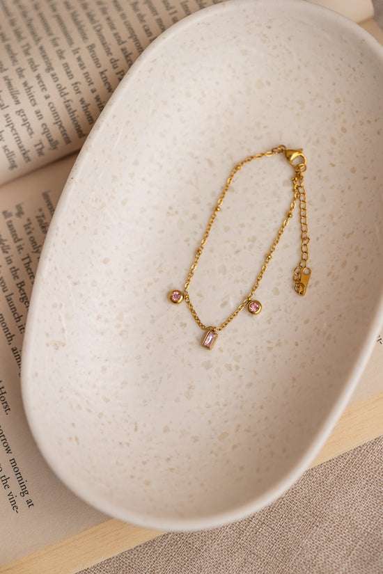 Pink Stone Bracelet