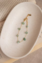 Green Bead Bracelet