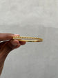 Studded Circle Two Line Bracelet