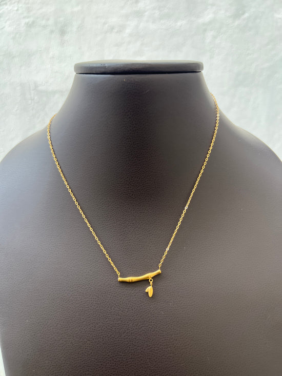 Branch and Leaf Necklace