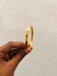 Plain gold tone bracelet