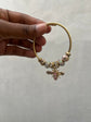 Pink Studded  Bee Flexible Bracelet