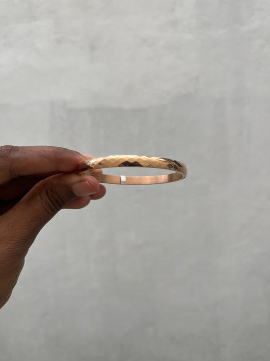 Diamond cut Rosegold Bracelet