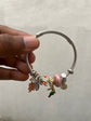 Parrot and Leaf Flexible Bracelet