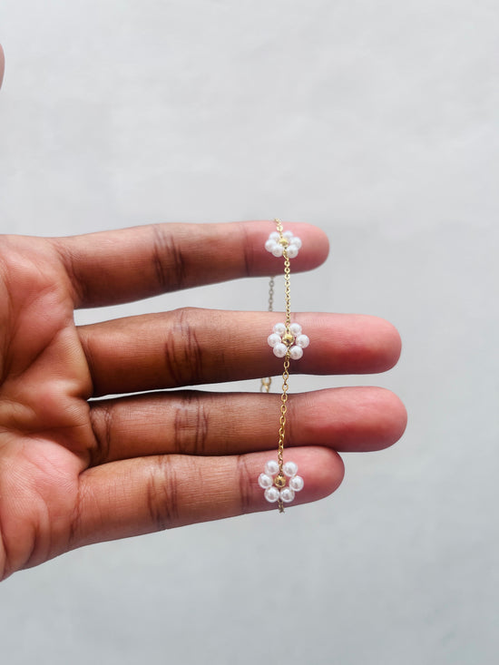Pearl Flower Bracelet