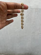 Row Of Studded Clover Bracelet