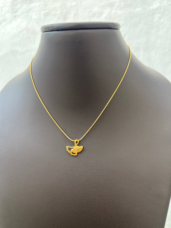 Gingko Petal Necklace