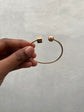 Ball and Box Rosegold Flexible Bracelet