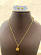 Ball Flower Earring and Necklace Set