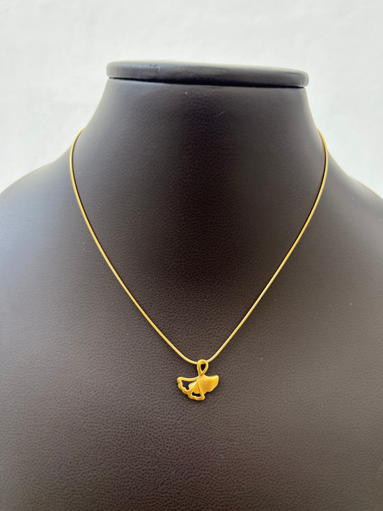 Gingko Petal Necklace