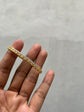 Studded Circle Two Line Bracelet