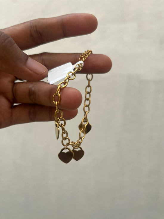 Heart charm Bracelet