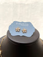 Zircon flower Necklace and Earring Set