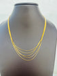 Multistrand necklace