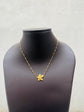 Small Daisy Flower Beaded Necklace