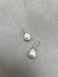 Tear Drop Pearl Hook Earring