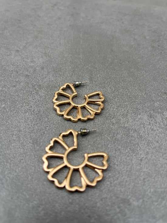 Open flower  Earring