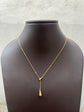 Double Tear Drop  Necklace