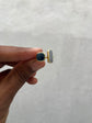 Dark Blue and Grey Bar Ring