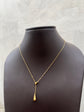 Double Tear Drop  Necklace