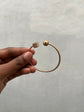 Ball and Box Rosegold Flexible Bracelet