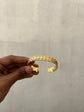 Embossed Gold leaf Bracelet