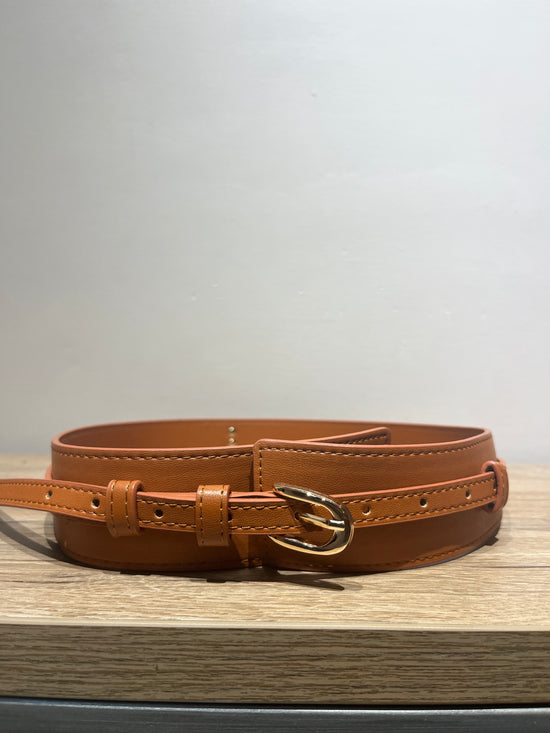 Buckled Brown  belt