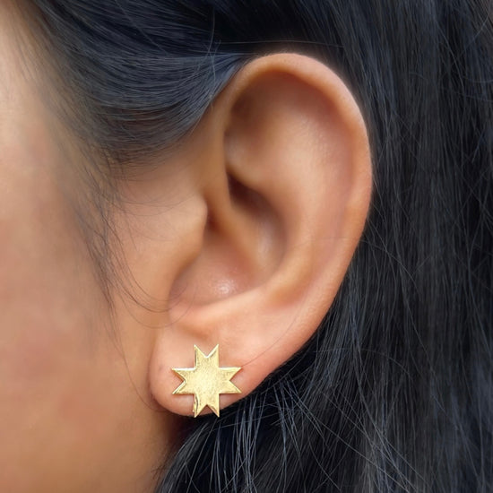 Multi star earring
