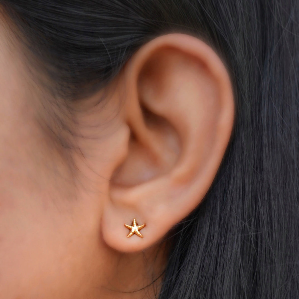 Medium Compass Rose Stud Earrings with Diamonds – The Golden Cleat