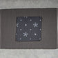 Patterned Stars Placemats - Set of 6 Tablemats and 6 Napkins