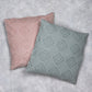 Pink quadrilateral Cushion Covers
