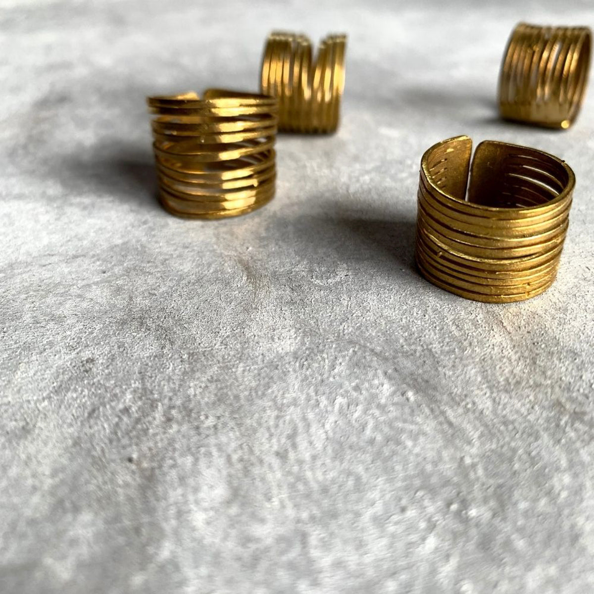 Brass 2025 finger rings