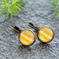 Yellow Arrowed Earring