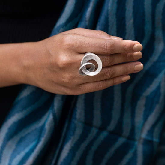 Bicollateral ring - SilVER