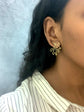 Abstract Earring- Brass