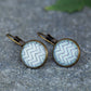 Dotted Wave Earrings