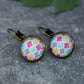 Multi-Colour Patch Earring