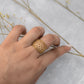 Cutwork Dome Finger Ring