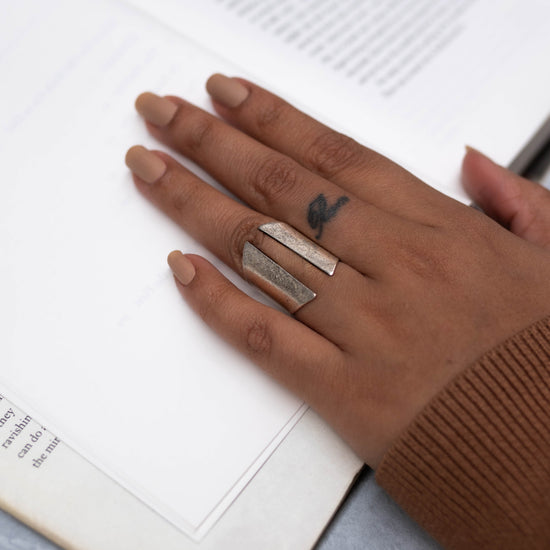 Square Bracket Finger Rings